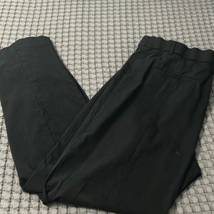 Black pull on slacks Petite